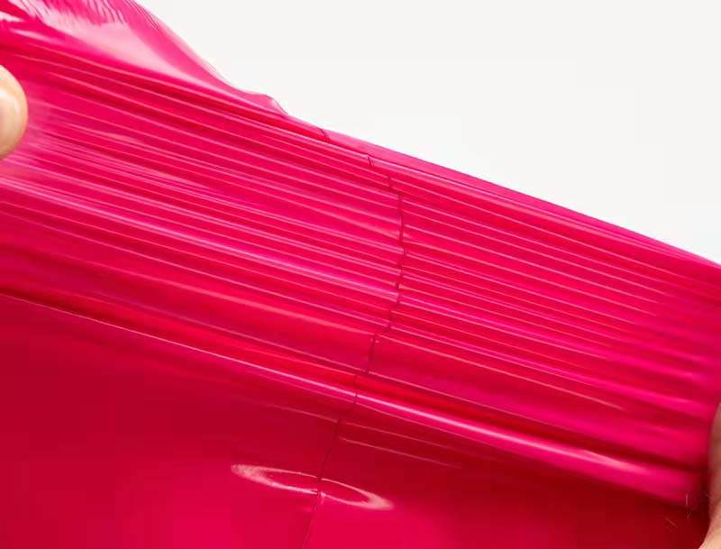 银州玫红色快递袋-05